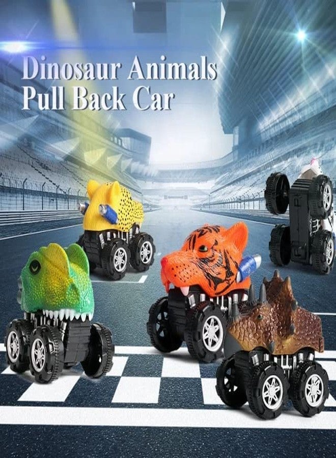 Chocozone Friction Powered Red Tiger 4WD Mini Monster Truck with 360 Degree Rotation Toys for 2 Years Old Boys & Girls - Image 4